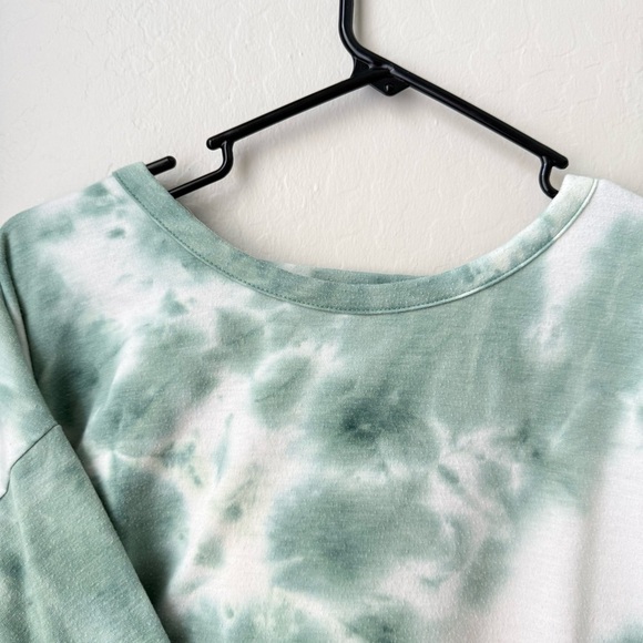Nordstrom Oli Viv Tie Dye Comfy V Back Pullover V Back Sweater - Picture 7 of 10